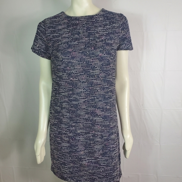 Loft Rainbow Boucle Shift Dress Womens Sz 6 NWT - Picture 2 of 8